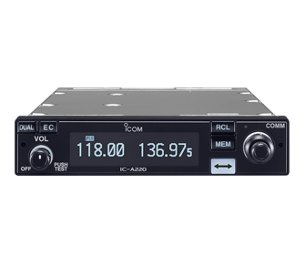Авиационная бортовая радиостанция ICOM IC-A220 Авиационная бортовая радиостанция ICOM IC-A220