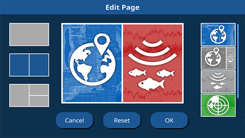 Кастомизация меню Furuno