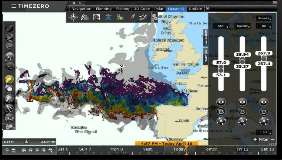 Furuno TimeZero Temp_salinity_oxygen