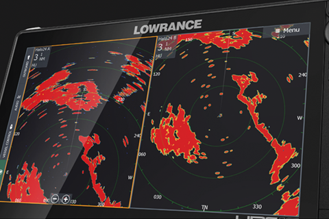 Lowrance HALO24 radar
