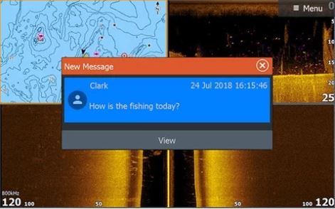 Lowrance HDS LIVE Smartphone
