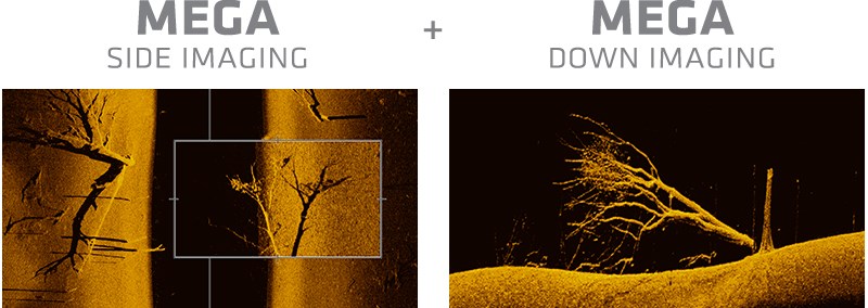 MEGA Side Imaging, MEGA Down Imaging MEGA Side Imaging, MEGA Down Imaging