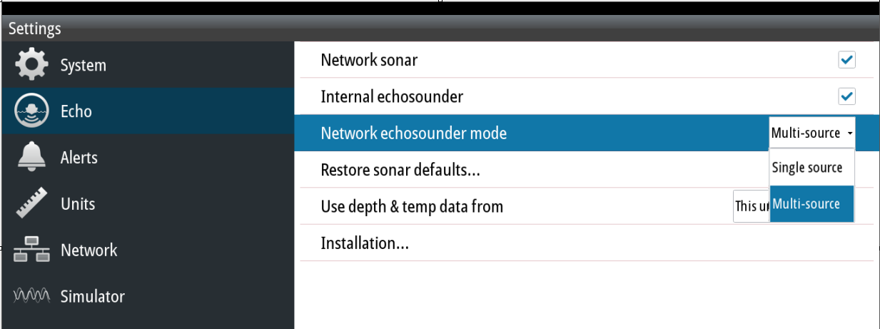 Simrad S2009 и 2016 обновление ПО