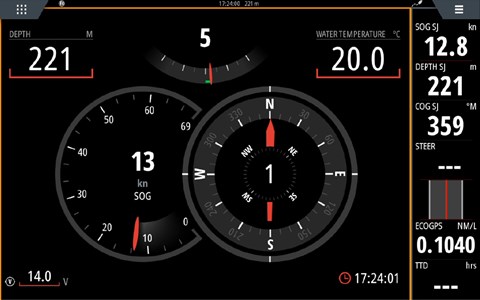 Simrad МФД новое ПО NOS 19.1