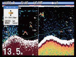 Furuno FCV-288 белая линия