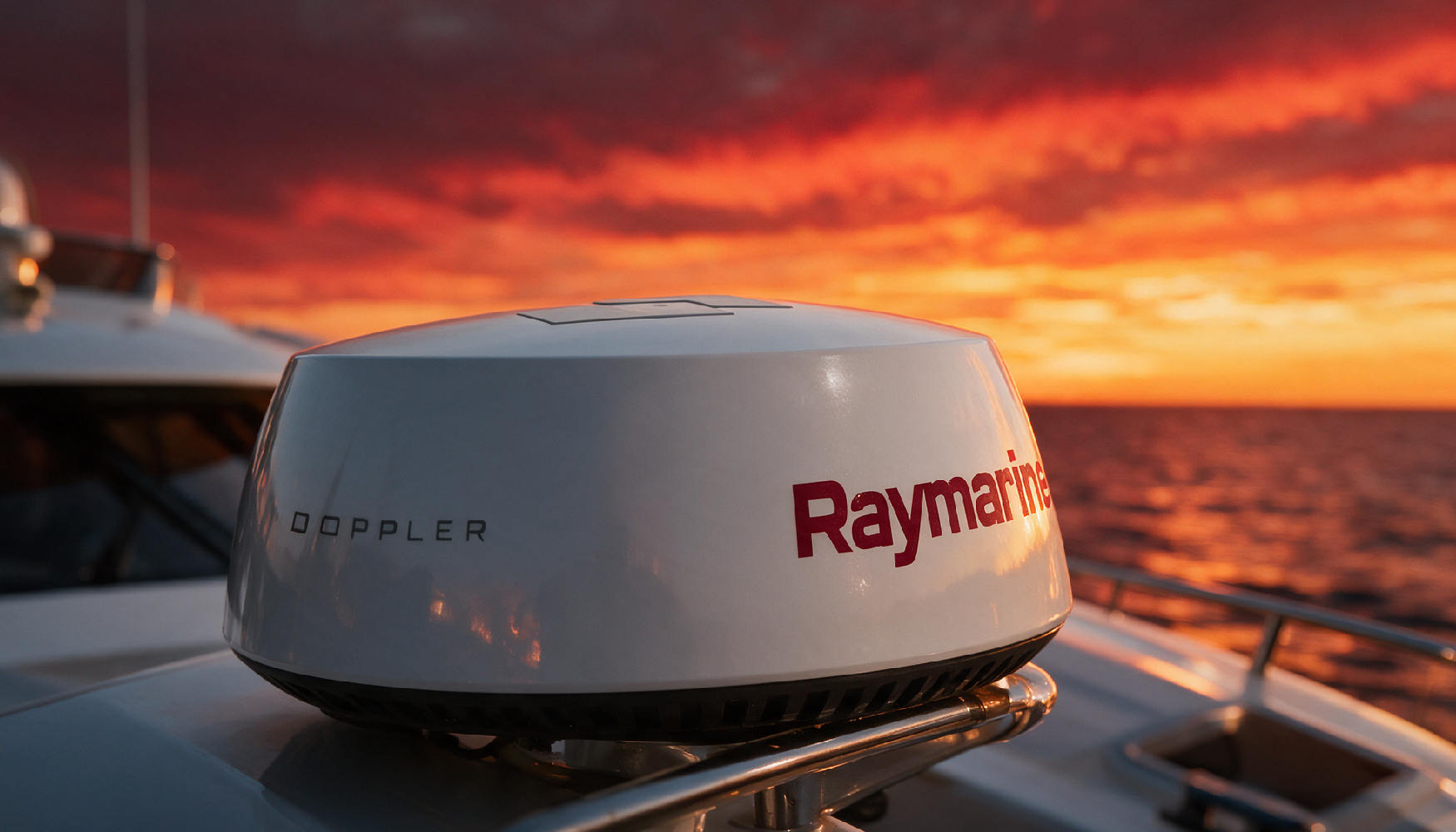 Твердотельный радар Raymarine Quantum Компактный радар Raymarine Quantum