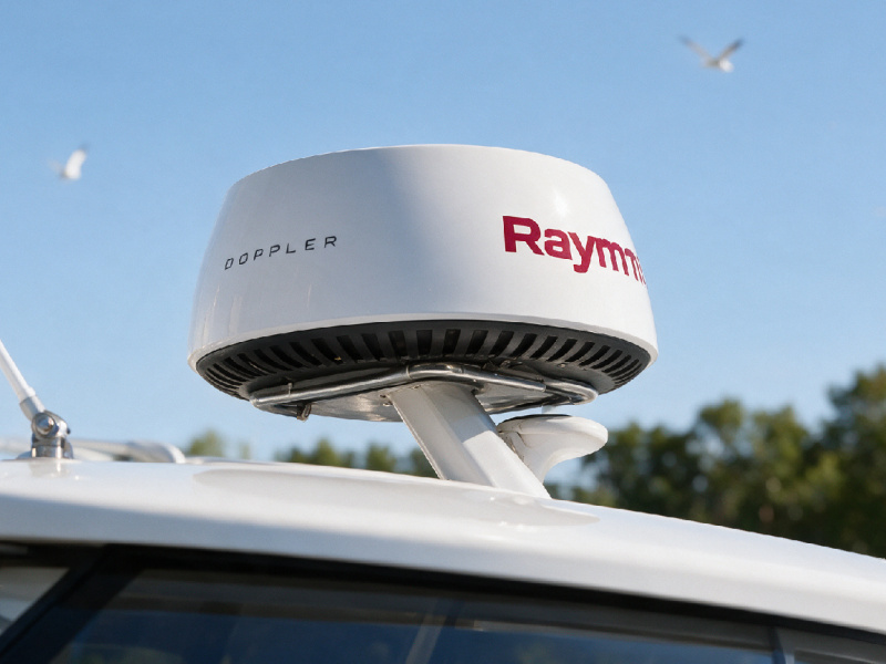 Радар Raymarine Quantum Q24 на дисплее