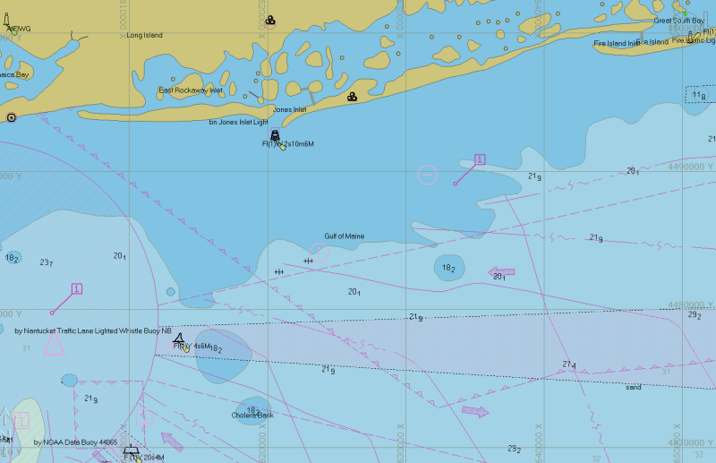 Как читать электронные морские карты