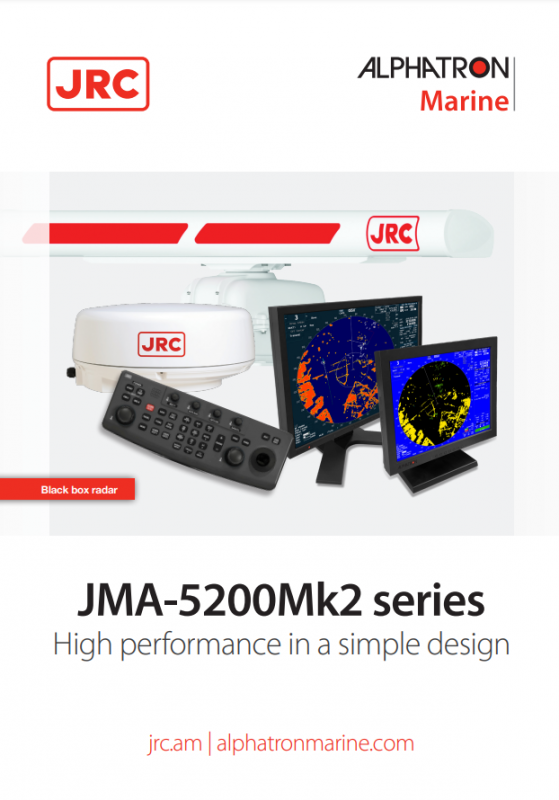 Брошюра JRC серии JMA-5200Mk2 Брошюра JRC серии JMA-5200Mk2