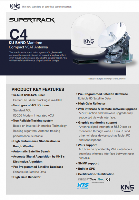 Брошюра KNS Supertrack C4 Брошюра KNS Supertrack C4