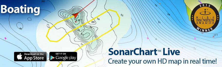 SonarChart™ Live от Navionics