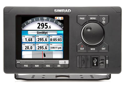Судовой приемоиндикатор GPS ГЛОНАСС от Simrad Судовой приемоиндикатор GPS ГЛОНАСС от Simrad