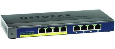 Коммутатор неуправляемый NETGEAR GS108P-100EUS