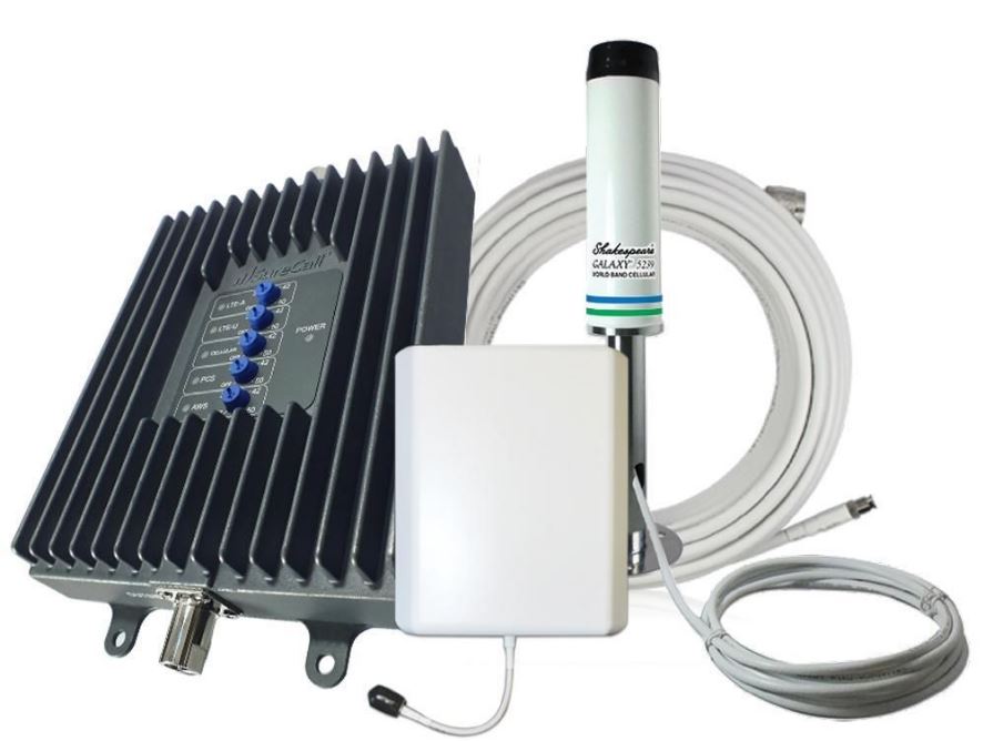 Wi-Fi антенна Shakespeare World Band и усилитель AnyHhere Super HALO