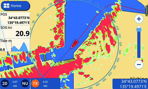 Подключение беспроводного радара DRS4W к Furuno