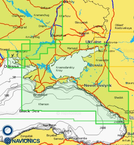 Navionics+ Small Азовское море 5G632S2