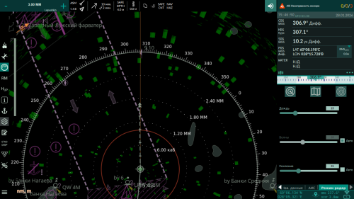 ЭКНИС | Электронная картографическая навигационная информационная система | МИРАН-НС03