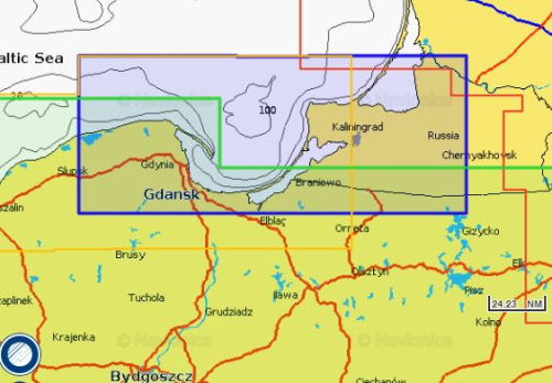 Navionics+ Small Калининградская область 5G337S