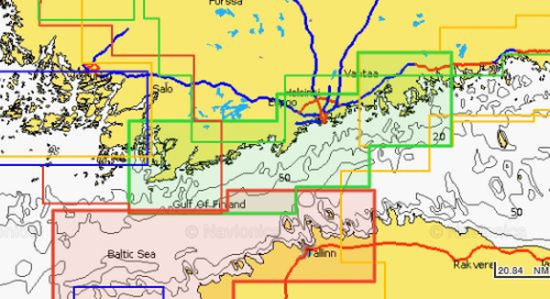 Navionics+ Small LOVIISA - VESTLAX 5G588S2