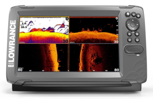 Lowrance HOOK2-9 TripleShot US Coastal/Row
