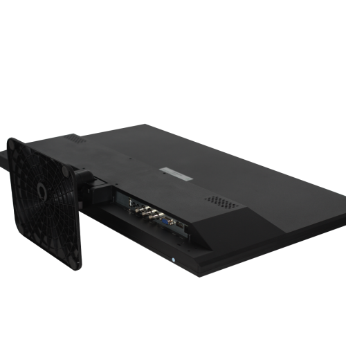 Детальное изображение экрана монитора МИРАН ИВМ-22ЖКП с отображением навигационных данных