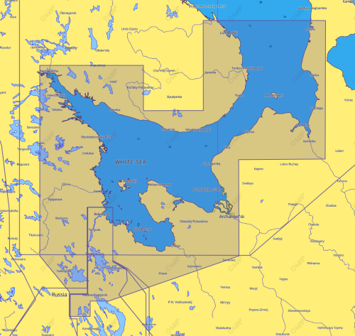 C-Map Wide MAX Белое море и канал