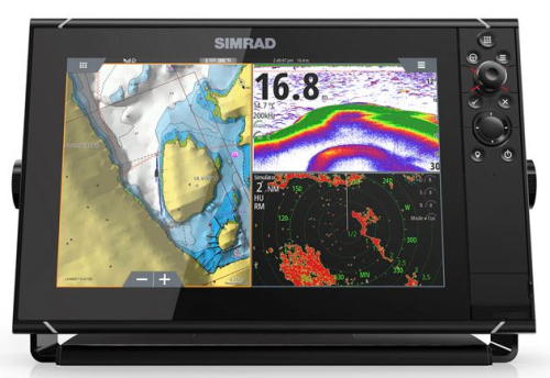 Simrad NSS12 evo3 w/4G Radar