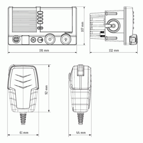 Sailor 6215 VHF DSC Class D