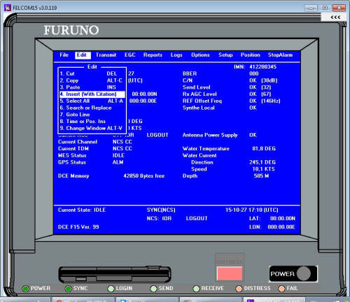 Судовая земная станция | Furuno | FELCOM 15 | SSAS