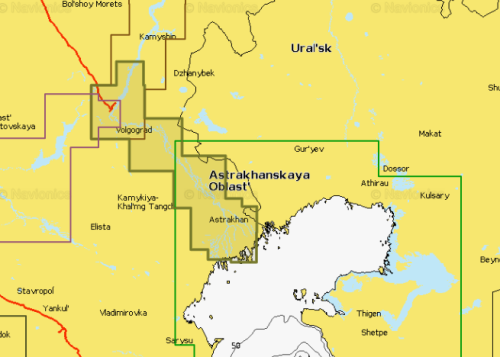Navionics+ Small Волгоград - Астрахань 5G630S2