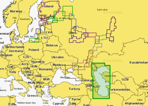 Navionics+ Small Каспийское море 5G036S