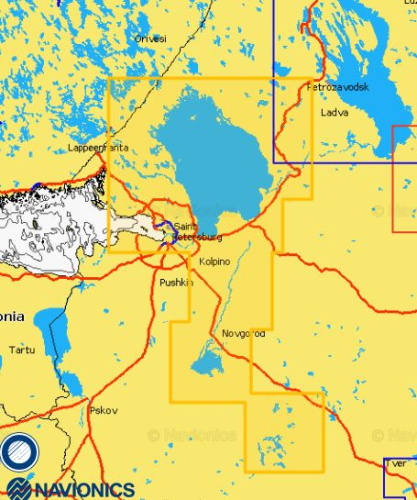 Navionics+ Small Ладожское озеро 5G635S2