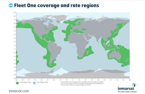Тарифы Инмарсат FleetOne