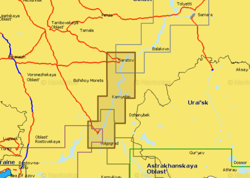 Navionics+ Small Саратов - Волгоград 5G629S2