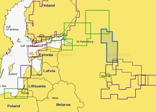 Navionics+ Small Волго-Балтийский канал 5G624S2