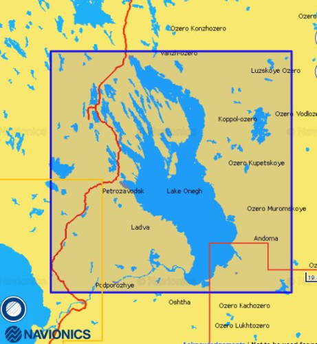 Navionics+ Small Онежское озеро 5G634S2