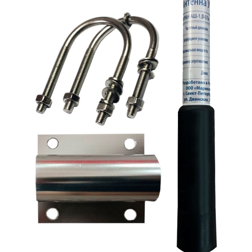 Антенна | морская | УКВ | МИРАН АШ-1,0-01 | U-крепление