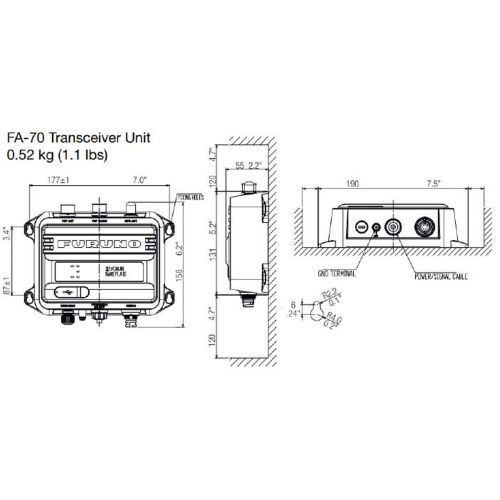 Система АИС | класса Б+ | Furuno | FA-70