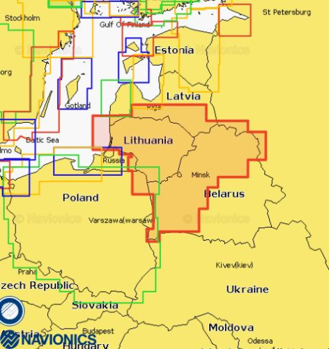 Navionics+ Small LITAUEN 5G336S