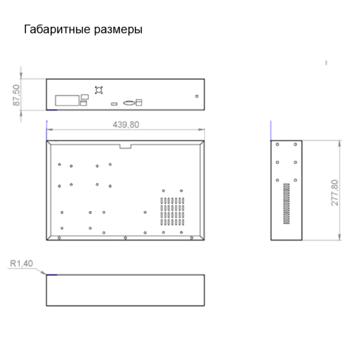 Видеорегистратор | цифровой | МИРАН | ИВМС-8016
