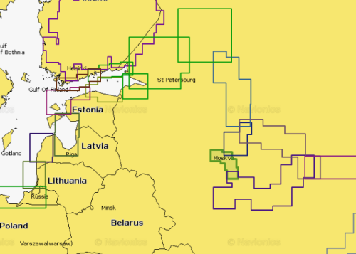 Navionics+ Small Канал имени Москвы 5G620S2