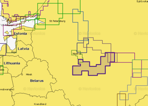 Navionics+ Small Река Москва, река Ока 5G621S2