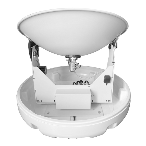 Антенна KINGSAT KM-V6 в условиях морской качки, 2-осевая стабилизация