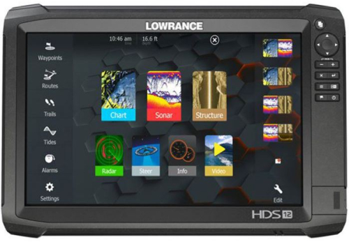 Lowrance HDS-12 Carbon No Transducer