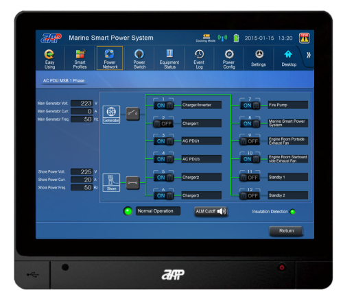 APM AC PDU MSB 1 Phase 220V/125A-12