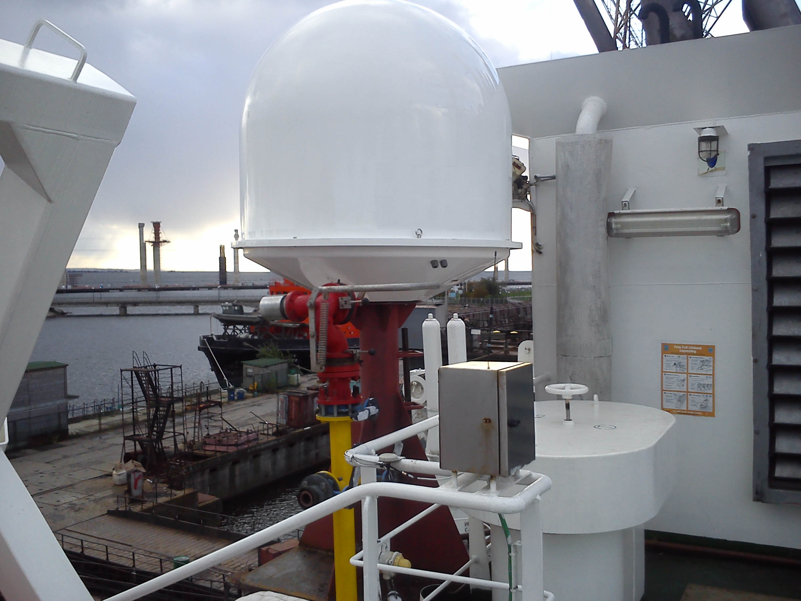 установка vsat системы