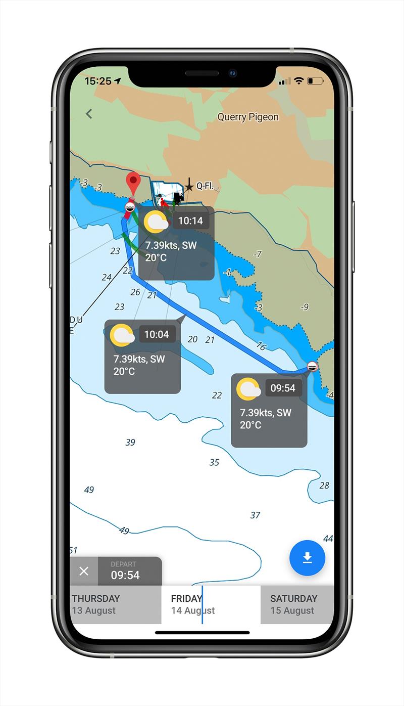 C-Map предлагает мобильное приложение Boating App