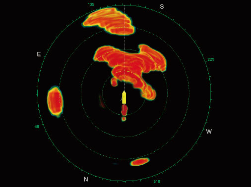 Furuno F3D-S Top-View mode
