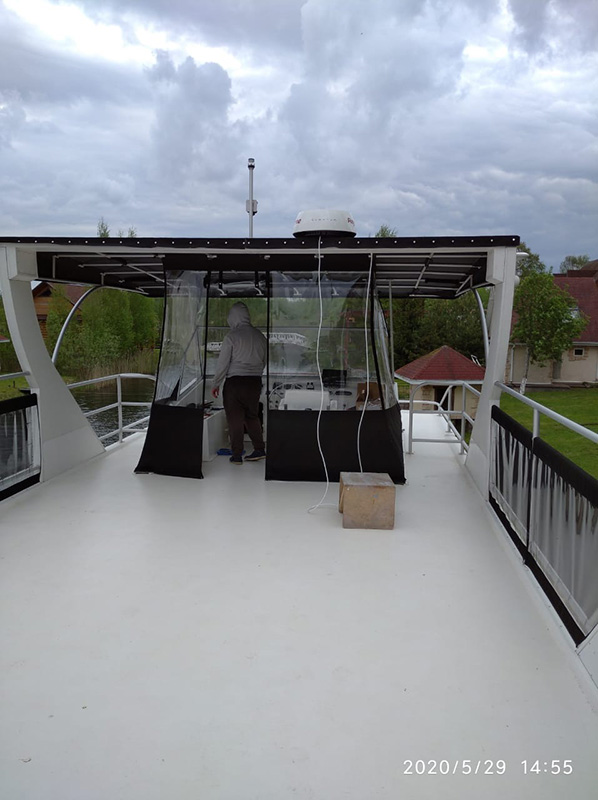 Raymarine плавучий дом