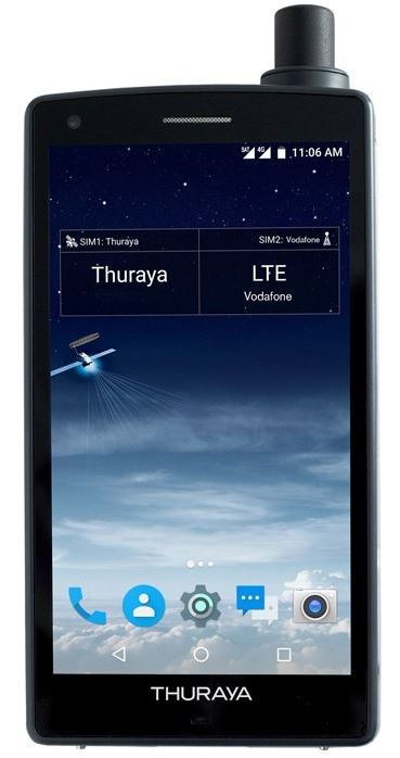 сптуниковый смартфон Thuraya x5-touch